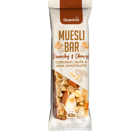 Quamtrax Muesli Bar 40g