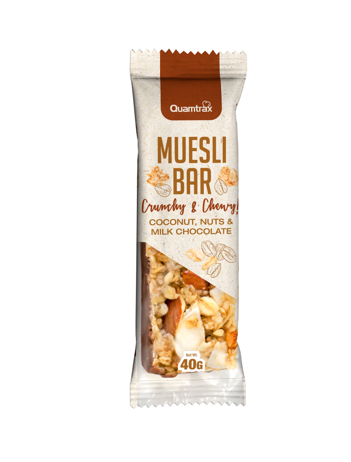 8436574339116-quamtrax-gourmet-muesli-bar45g-coconut-nuts-milk-chocolate Quamtrax Muesli Bar 40g