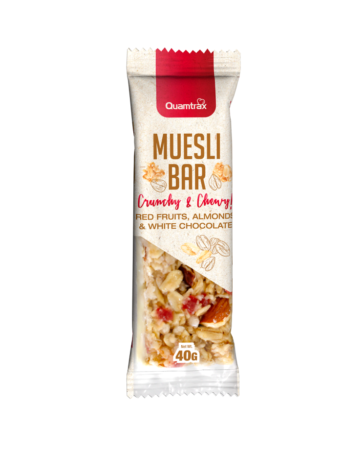 Quamtrax Muesli Bar 40g - immagine 3