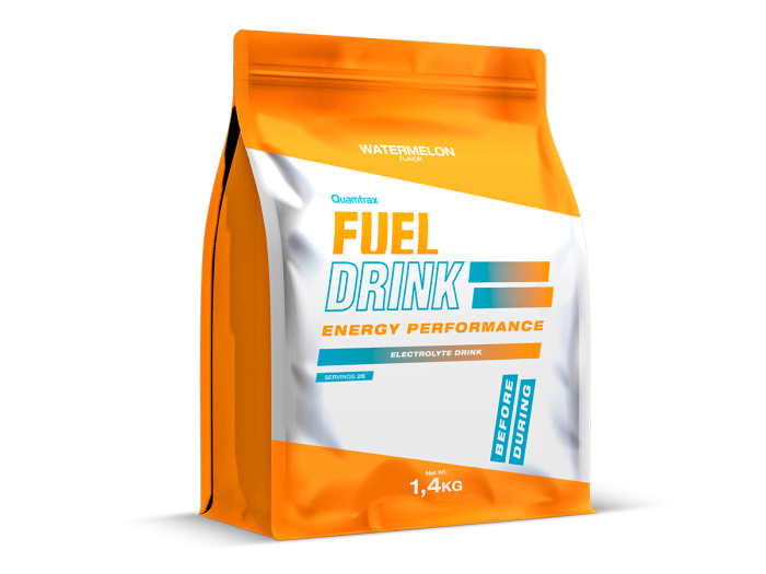 bag-fueldrink-endurance-watermelon-front Quamtrax Fuel Drink 1400g - immagine 1