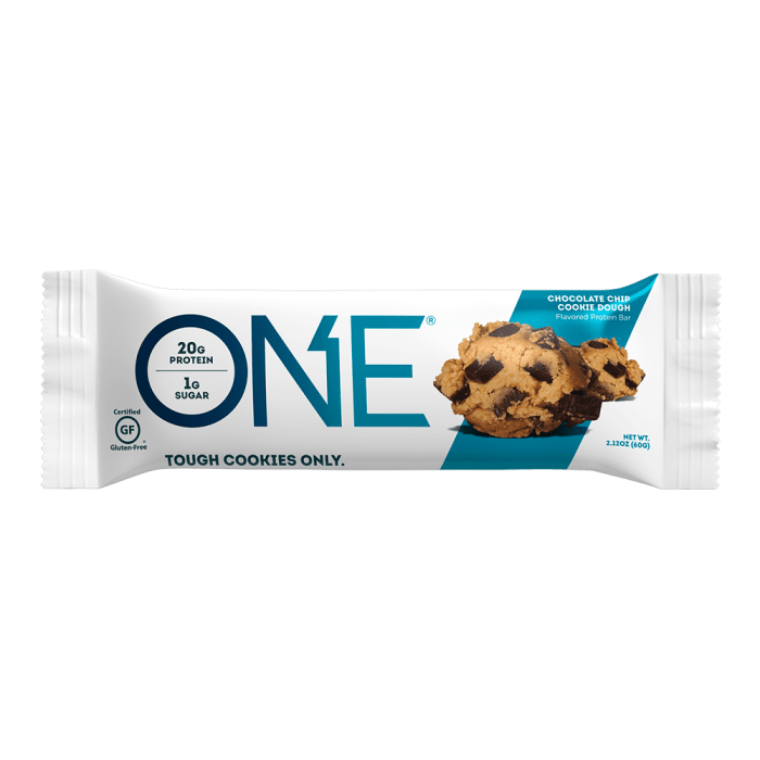 oh-yeah-nutrition-one-bar-60g-choco-chip-cookie-dough Oh Yeah! Nutrition ONE bar 60g - Image 1