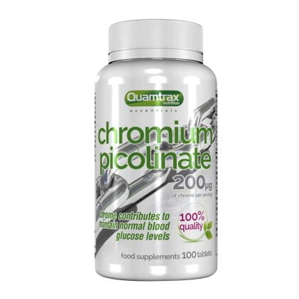 Quamtrax Chromium Piccolinate 100 tablets