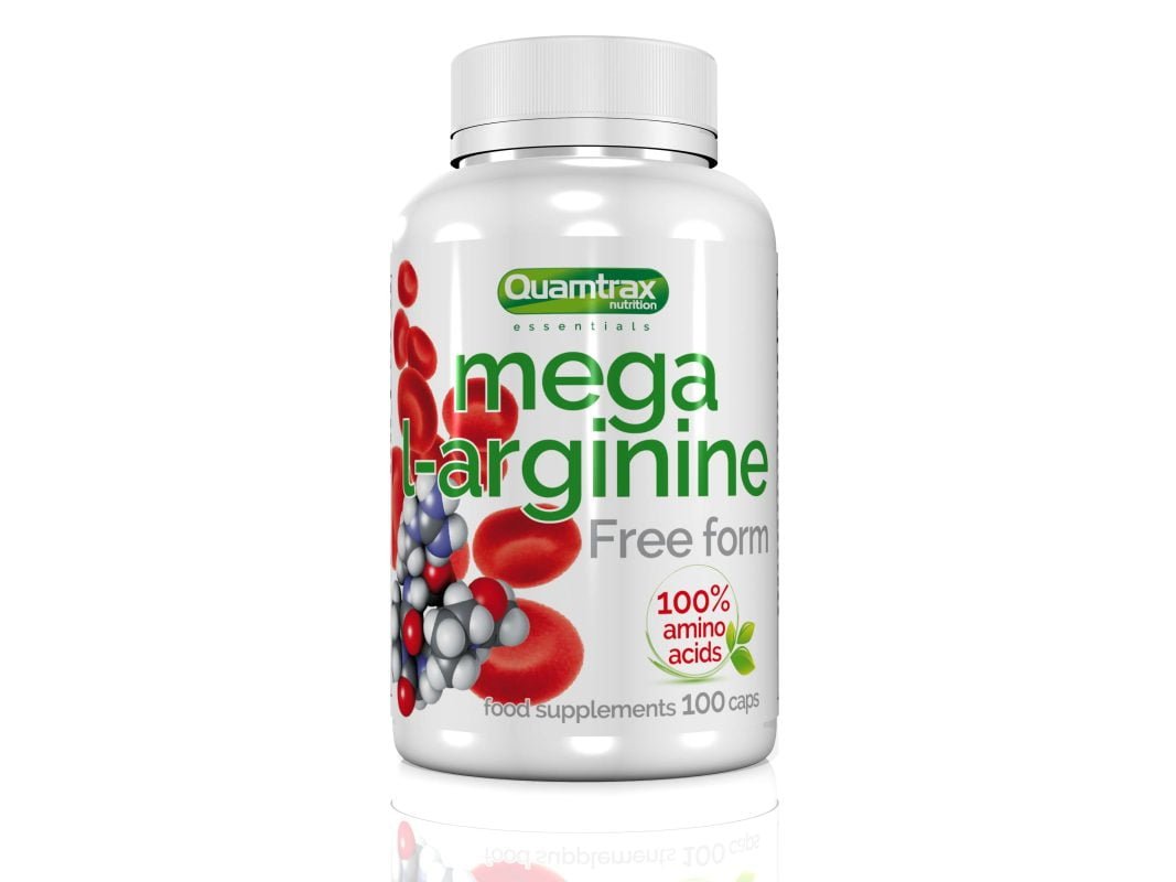 Quamtrax Essentials Mega L-arginine 100 capsules