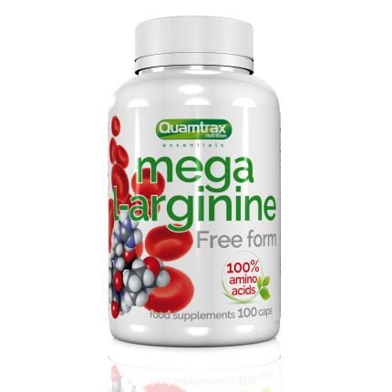 Quamtrax Essentials Mega L-arginine 100 capsules