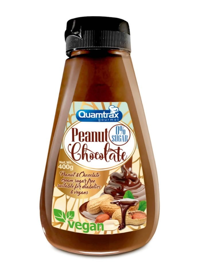 quamtrax-gourmet-cream-peanut-chocolate-400g Quamtrax Gourmet Cream Peanut & Chocolate 400g - Image 1
