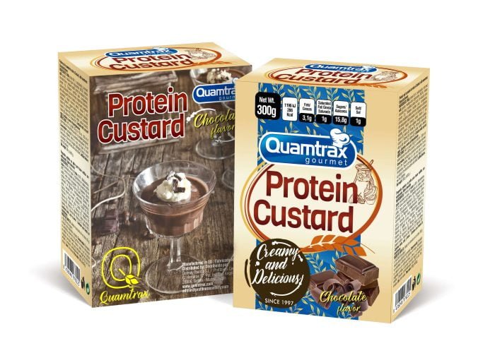 quamtrax-gourmet-protein-custard-6x50g-chocolate Quamtrax Gourmet Protein Custard 6x50g - immagine 1