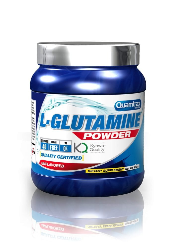 quamtrax-l-glutamine-powder-400g Quamtrax L-glutamine powder 400g - Image 1