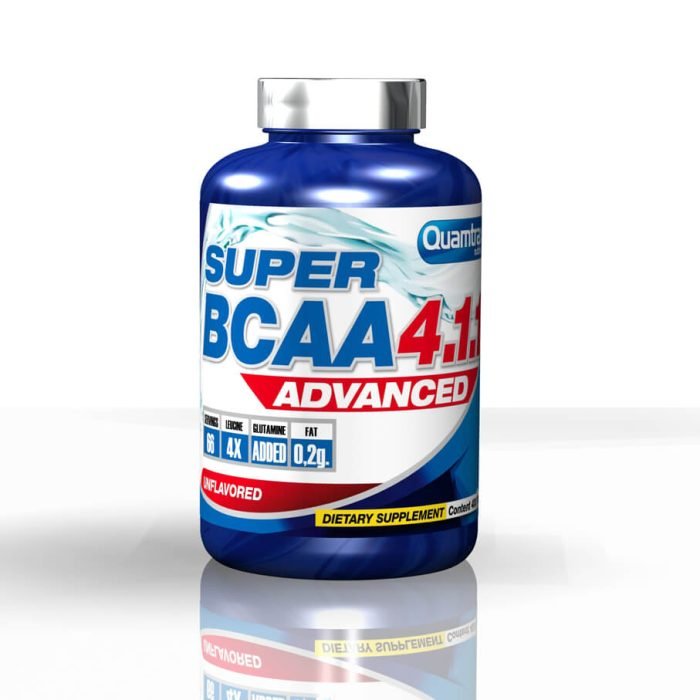 quamtrax-super-bcaa-advanced-411-200-tablets Quamtrax Super BCAA Advanced 4:1:1 200tablets - Image 1
